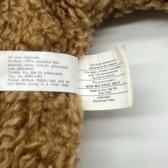 North American Bear Flats for sale | eBay North American Bear Co Pancake Teddy Bear Plush Flat Tan Brown Vintage 1994 Toy